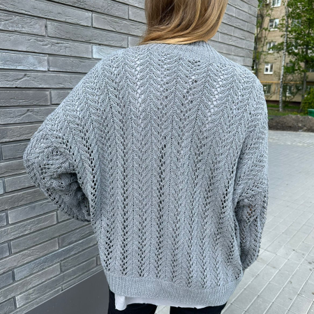 Описание вязания #Кардиган_Беладонна