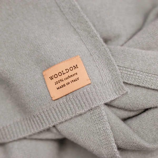 Кашемировый палантин by WoolDom, Пенка латте