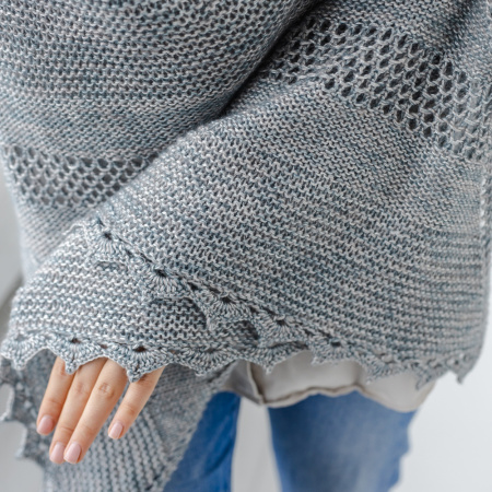 Описание вязания #Шаль_Каталония