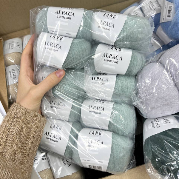 Пряжа Lang Alpaca Superlight