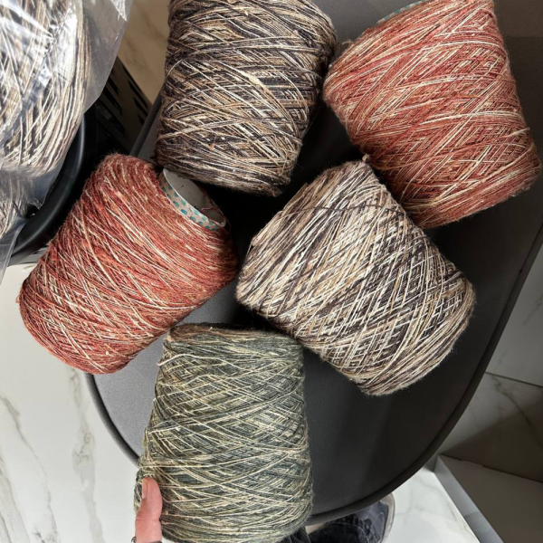 Бобина шелк Tussah by Filati Buratti