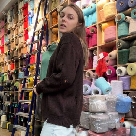 Описание вязания #Джемпер_Рванина