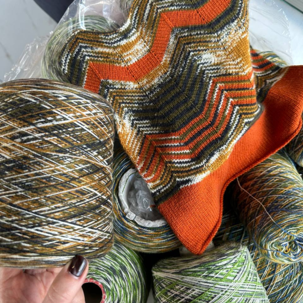 Бобина кашемир на шелке Missoni