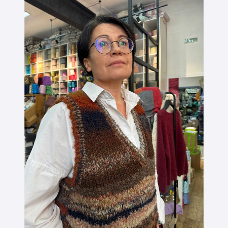 Описание вязания #Жилет_Каменда