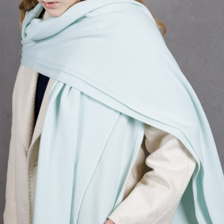 Кашемировый палантин by WoolDom, Ментол