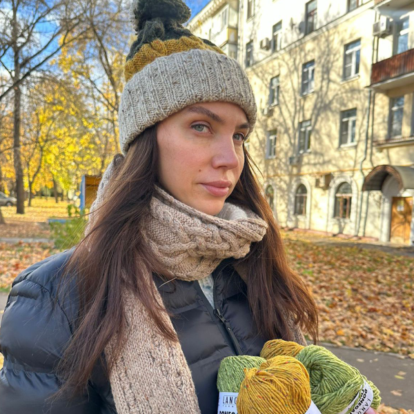 Описание вязания #Шапка_Ирландия