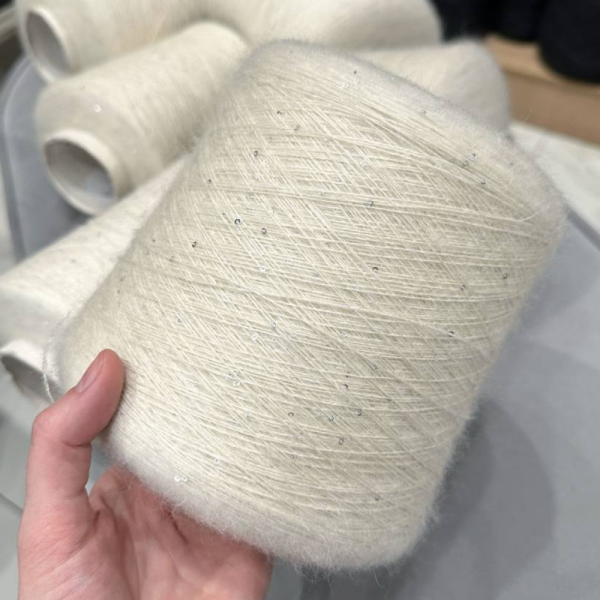 Бобина Pailettes KidMohair by WoolDom
