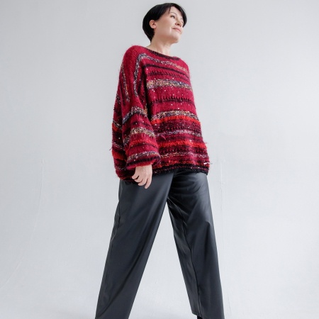 Описание вязания #Джемпер_из_коробочки