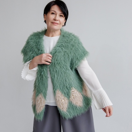 Описание вязания #Жилет_Падла_Интарсия