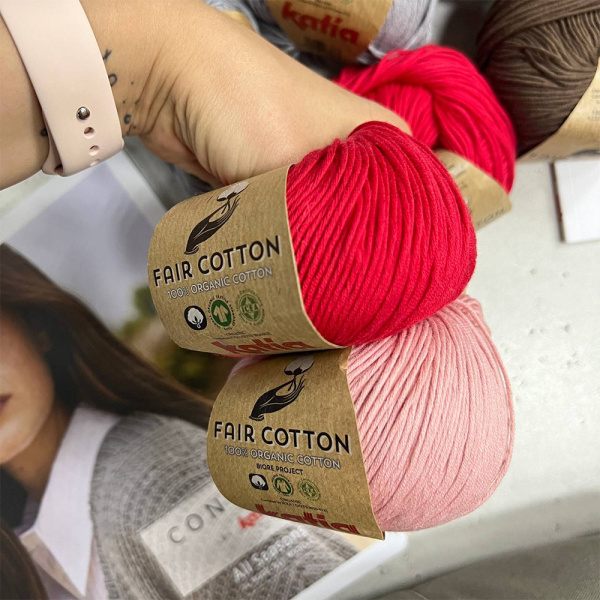 Пряжа Katia Fair Cotton