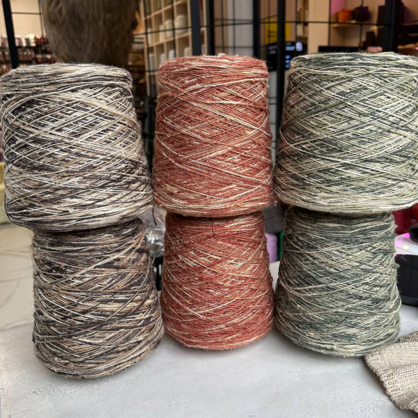 Бобина шелк Tussah by Filati Buratti