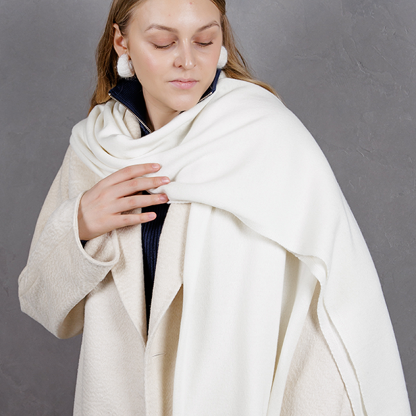 Кашемировый палантин by WoolDom, Бланко