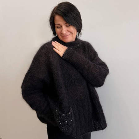 Описание вязания #Джемпер_Дигидон