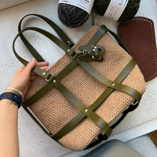 Описание вязания #Сумка_Хлоя