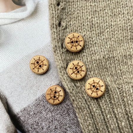 Пуговица Dill размер 18мм, 281175/18-12