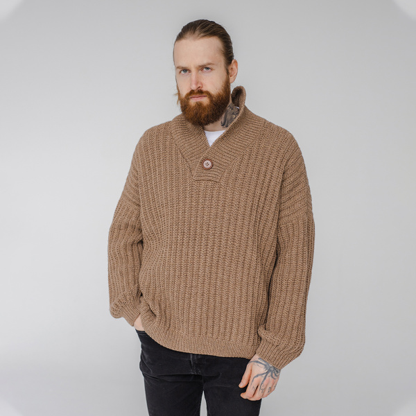 Описание вязания #Свитер_Брат