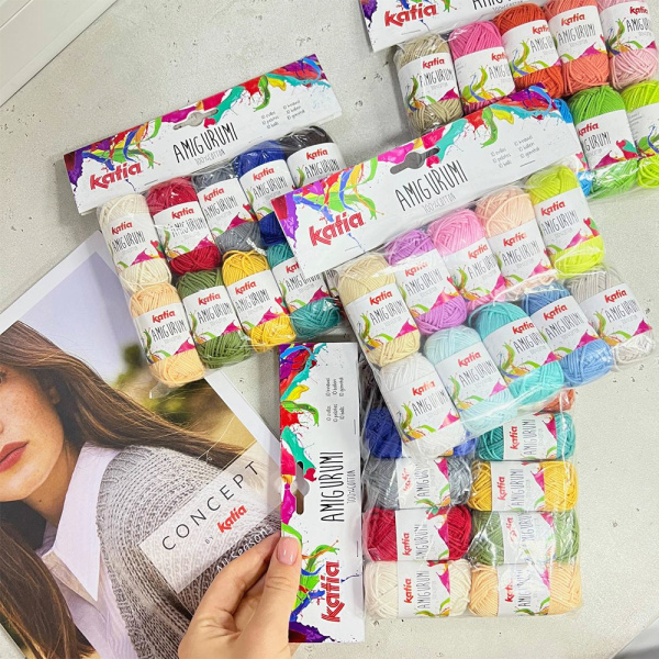 Пряжа Katia Amigurumi