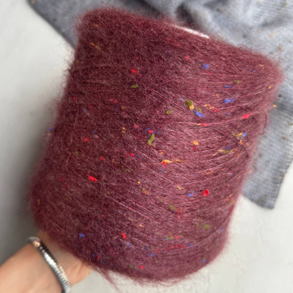 Бобинная пряжа Silkid Tweed