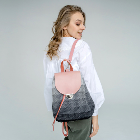 Набор для рюкзака из натуральной кожи