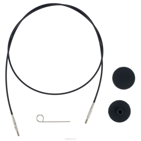 Тросик для съемных спиц, длина 28(50)см, KnitPro, 10562