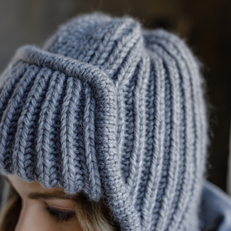 Описание вязания #Ушанка_Спортшик