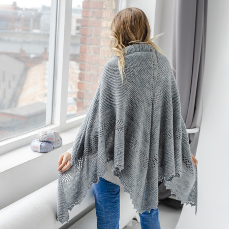 Описание вязания #Шаль_Каталония