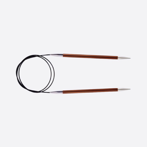 Спицы круговые KnitPro Zing (47072, 5,5 мм, 40 см)