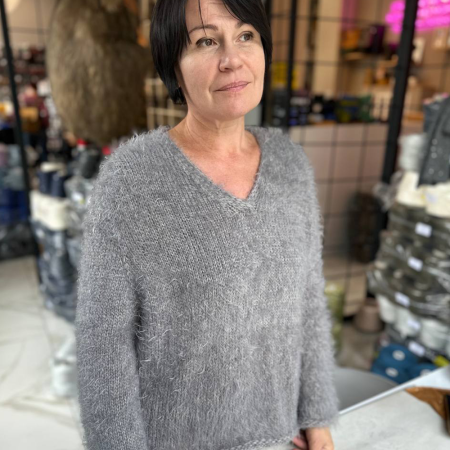 Описание вязания #Джемпер_PADLA