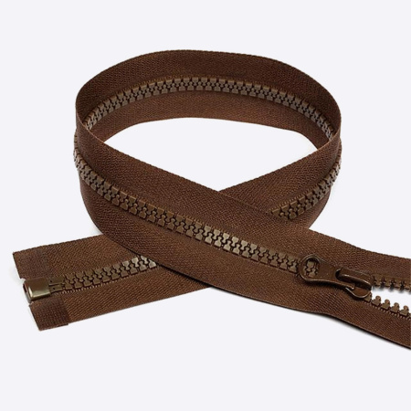 Молния пластиковая, трактор №5, 40 см (Шоколад, ТР5.УЗ.40.F303)