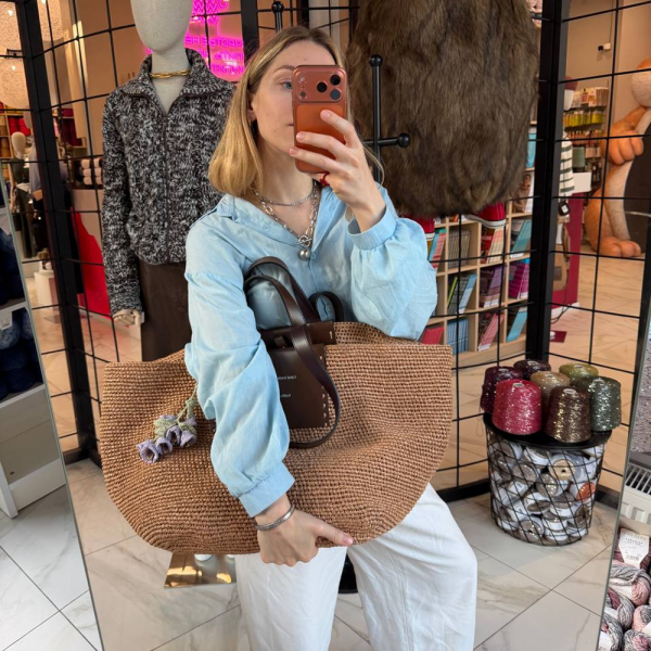 Набор для сумки БОЛЬШОЙ LOVE BAG из натуральной кожи