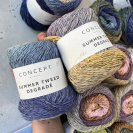 Пряжа Katia Summer Tweed Degrade