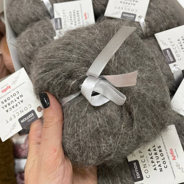 Пряжа Katia Alpaca Natural Colors