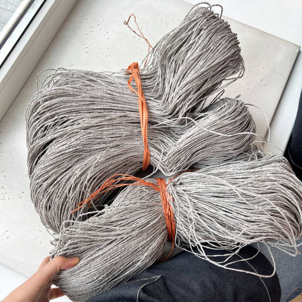 Пряжа Рафия в пасме, размер M Пряжа Рафия в пасме, размер M