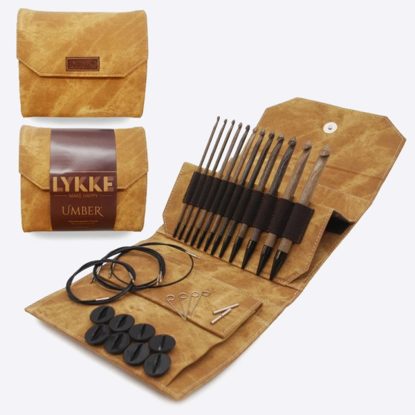 Набор спиц 7 см 9 пар LYKKE Umber