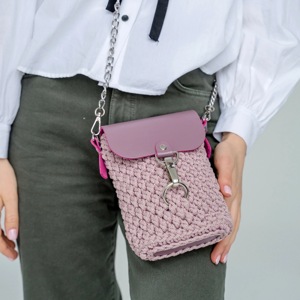 Описание вязания #Сумка_Миник