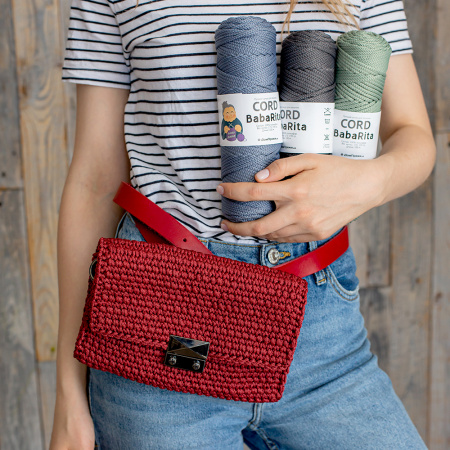 Описание вязания #Сумка_ поясная