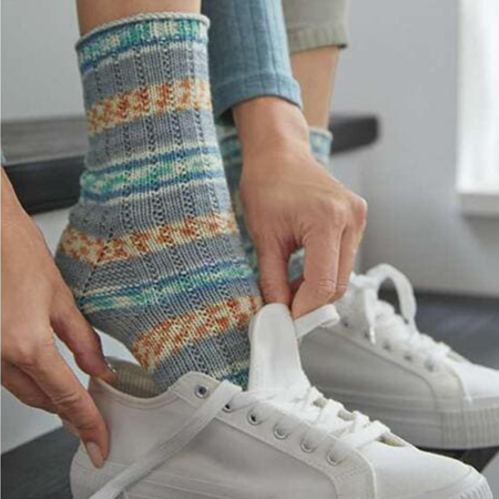 Журнал Lana Grossa: Meilenweit N.07, Носочный тренд, AW 2022/23