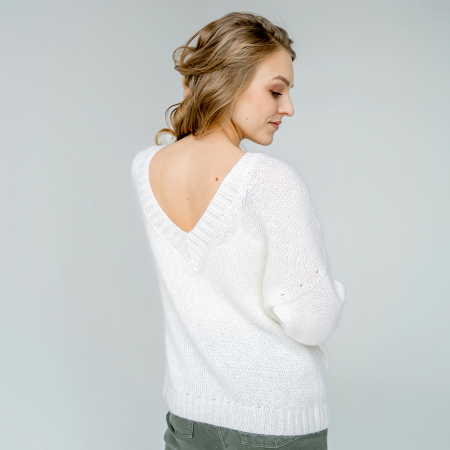 Описание вязания #Джемпер_Valera