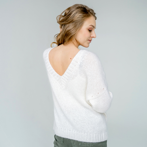 Описание вязания #Джемпер_Valera