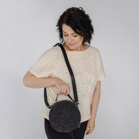 Описание вязания #Сумка_Hat_Box