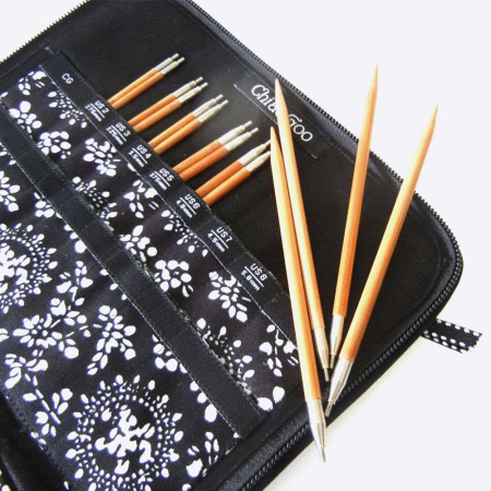 Набор бамбуковых спиц ChiaoGoo Complete 2400-C, 10 см