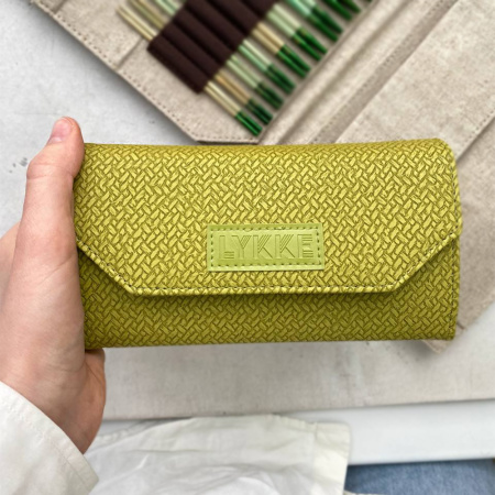 Набор укороченных спиц 7 см 9 пар LYKKE Grove Green Набор укороченных спиц 7 см 9 пар LYKKE Grove Green