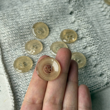 Пуговицы Sandra, Диско, размер 36 (1341T-36-COL.T659, Песок)