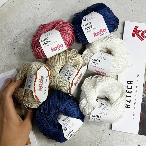 Пряжа Katia Lino 100%