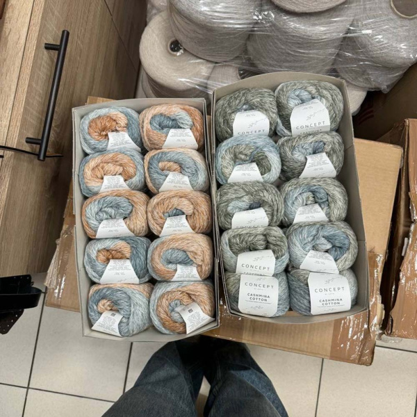 Пряжа Katia Cashmina Cotton