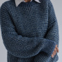 Описание вязания. Джемпер #Соты_21_века