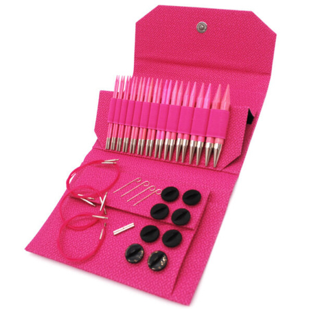 Набор спиц 12 см 12 пар Lykke Blush Fuchsia Набор спиц 12 см 12 пар Lykke Blush Fuchsia