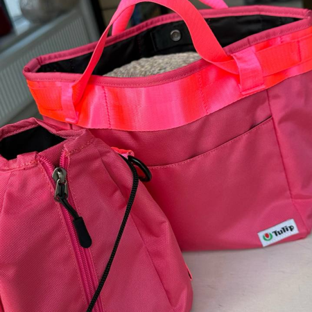 Сумка+мешочек для пряжи Tulip "Amicolle"