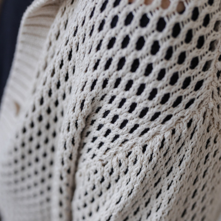 Описание вязания #Бомбер_сетка_Кучинелли