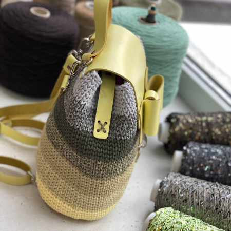 Описание вязания #Мини_рюкзак_бант